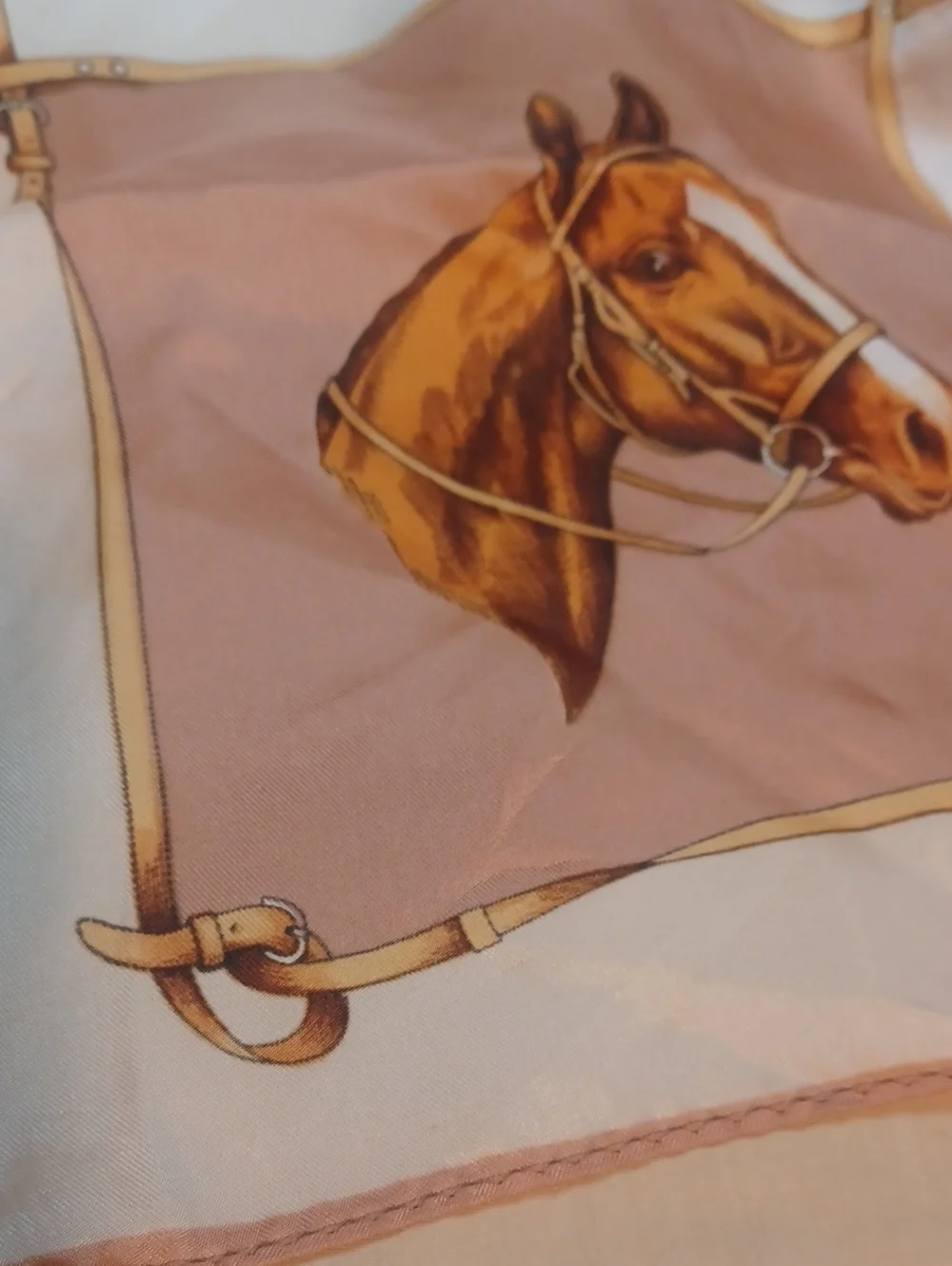 Vintage Horse Jockey Scarf